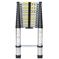 15.5FT Aluminum Multi Purpose Telescoping Extension Ladder