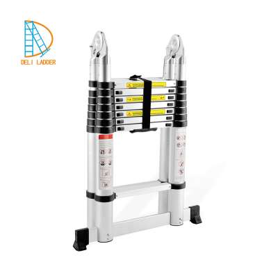 A-type folding telescopic step ladder